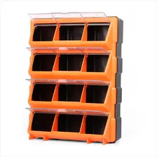 Caja Organizadora Múltiples Usos, 12 Módulos De 11x10.5cm 