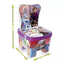 Brinquedo De Montar Com Letras E Números Educakids Frozen 2