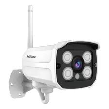 Cámara De Seguridad Sricam Sh024 Srihome Con Resolución De 3mp Visión Nocturna Incluida Blanca