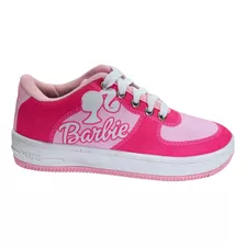 Tênis Infantil Feminino Sapato Infantil Estampa Da Barbie