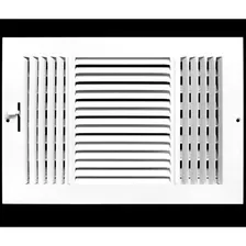 18 X 8 3-way Air Supply Grille - Vent Cover & Diffuse...