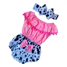 Conjunto Body Bebe Xadrez Jardineira Infantil Macacão Body