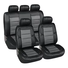 Funda Cubre Asiento Auto Cuerina Super Acolchada Riñonera