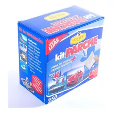 Kit Fibra De Vidrio Parche 250 Gr Resina+pincel+lijas+guante Cantidad De Granos 5060