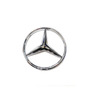 Par (2) Emblema Lateral Espadil Metal Mercedes Benz Rojo