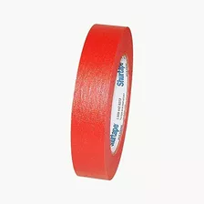 Shurtape Cp-632 Con Color Masking Tape: 1 En X 60 Yds.. (roj