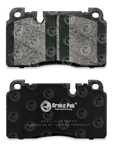 Foto de Pastillas De Freno Marca Brake Pak Para Audi A6