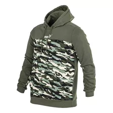 Buzo Con Capucha Puma Essentials Block Camo 2 Solo Deportes