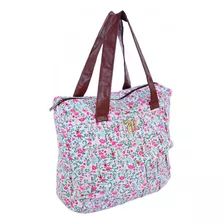 Bolsa Shopping Bag Tote Capricho Cor Floral