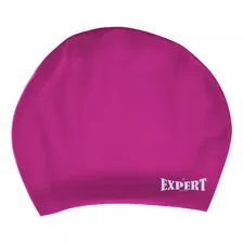 Gorra 100% Silicona Natación Piscina Niños Y Adultos El Rey Color Rosada