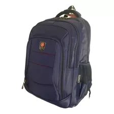 Leisite Mochila Notebook Poliéster Entrada Fone Cor Azul