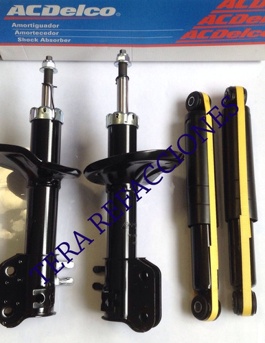 Kit Amortiguadores Originales Acdelco Gas Chevrolet Matiz G2 Foto 2