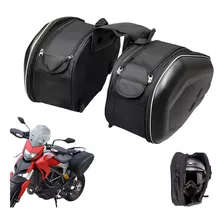 Bolsa Alforge 60 L Moto O Mais Resistente Qualidade + Brinde