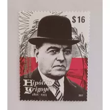 Argentina, Sello Gj 4222 Hipólito Yrigoyen 2017 Mint 