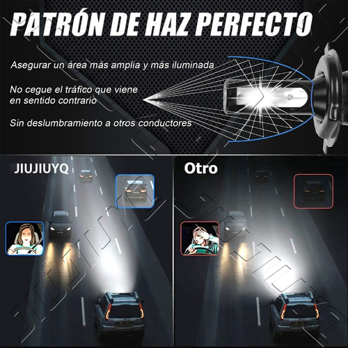 Kit Faros Luz Led 9006 H4 14000lm Para Toyota Haz Alta/baja Foto 2