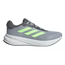 Tênis Response adidas Cor Halo Silver S21 / Green Spark S24 / Grey Five Tamanho 43 Br