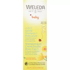 Weleda Calendula Baby Shampoo And Body Wash, 6.8 Onzas