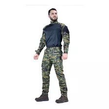 Fardamento Marpat Combat Tshirt Calça 6 Bolsos Safo Militar