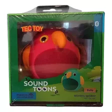 Sound Toons Fefo - Caixa De Som Bluetooth, Tec Toy, Vermelho