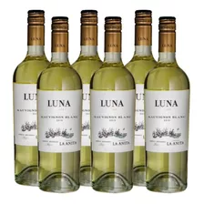 Vino Luna Sauvignon Blanc 750ml. Caja 6 Botellas La Anita