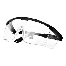 Gafas De Seguridad Protectoras Transparentes Color Negro