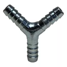 Y Metal Para Mangueira 5/16 8mm Conexão Gás Ar Água Aço