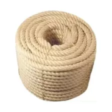 Corda De Sisal 32mm 30 Metros Naval Reforçada Decoração Arte