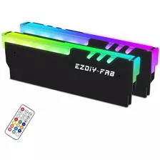 Disipador De Calor Rgb Gamer Para Memoria Ram Ddr, 2, 3 Y 4