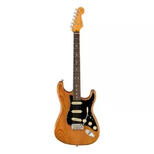 Guitarra Elétrica Fender American Professional Ii Stratocaster De Pinheiro Roasted Pine Brilhante Com Diapasão De Bordo