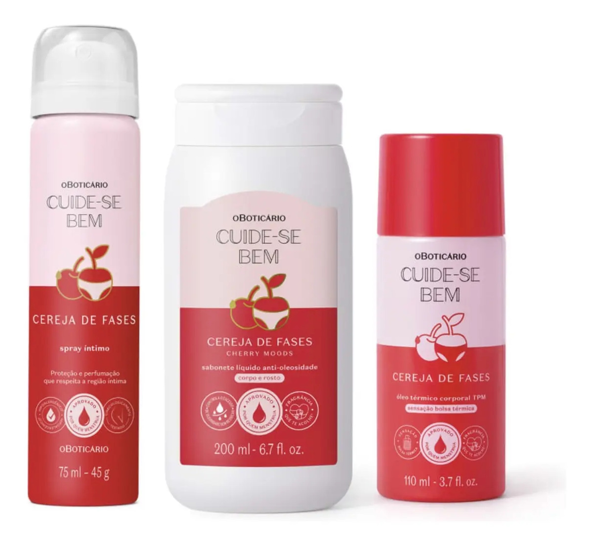 Combo Cuide-se Bem:  Sabonete Líquido 2 Em 1 200ml + Spray Í