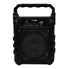 Parlante 6w Rms Bluetooth, Usb, Sd Y Radio Fm Vta Color Negro