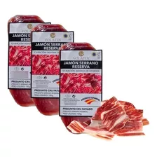 Jamón Presunto Serrano Espanhol Fatiado Volatin - Kit 300g