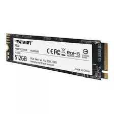 Disco Solido M.2 Nvme 512gb Patriot P300