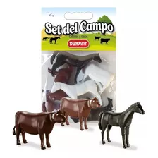 Set Del Campo Animales Caballos Vacas Duravit 630