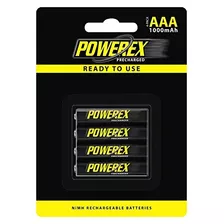 Powerex Precharged Rechargeable Aaa Nimh Batteries (1.2v