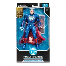 Figura Articulada Lex Luthor Traje De Poder Mcfarlane Dc