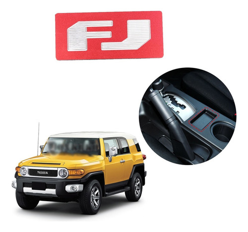 Juego 6 Embellecedores Palanca Cambios Para Fj Cruiser 07-21 Foto 3