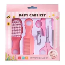 Kit De Cuidados E Higiene Bebe Recém Nascido Criança 6 Peças