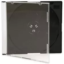 100 Cajas Transparentes Para Cd 5.2mm Slim Single Cle (vdty)