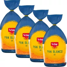 Combo X4 Pan Lactal Blanco Schar Sin Tacc 200g