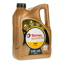 Aceite Para Motor Total Quartz 9000 5w40 X 4 Litros 100 % Sintético