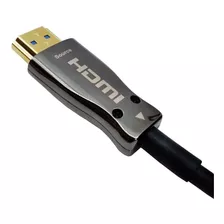 Cabo Hdmi Fibra Optica 50 Metros 2.0 4k Ultra Hd