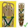 Segunda imagen para búsqueda de tabla de inmovilizacion espinal larga con tres cinturones