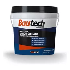 Tinta Acrílica Emborrachada Fosco 4kg Bautech Elástico Cores