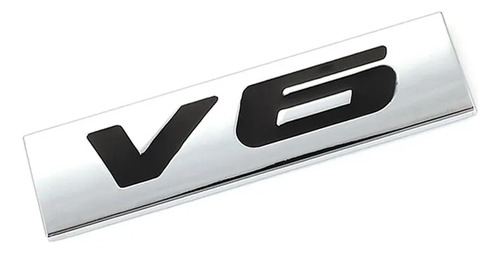 3d Metal V6 V8 Trunk Badge Sticker Para Para Bmw Audi Ford Foto 5