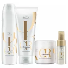 Kit Wella Oil Reflections Trio + Óleo Light 30ml