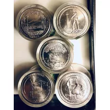 Cuartos De Dólar 2010-2014 Nuevas Sin Circular.