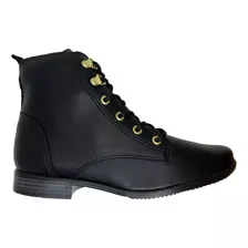 Bota Feminina Moleca Coturno Cano Baixo Sola Curta 5335.107