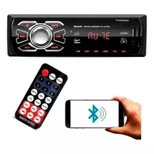 Som Pra Carro Aparelho Rádio 6630 Automotivo Bluetooth Bt Sd