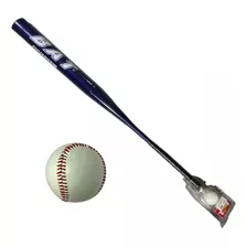 Bate De Baseball Beisbol Aluminio Grande + Pelota Faydi 125